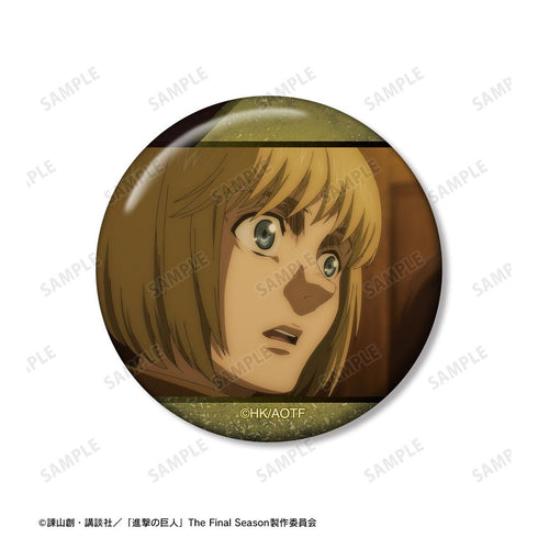 『進撃の巨人』アルミン 場面写缶バッジ5個セット vol.2【202510再販】